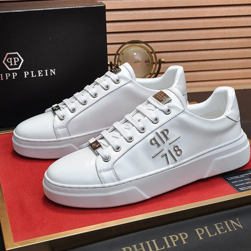 Philipp Plein Men Shoes Sneakers Low Top Sneaker Fashion Design Luxury Brand with Original Box