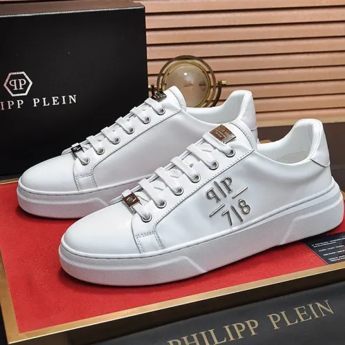 Philipp Plein Men Shoes Sneakers Low Top Sneaker Fashion Design Luxury Brand with Original Box