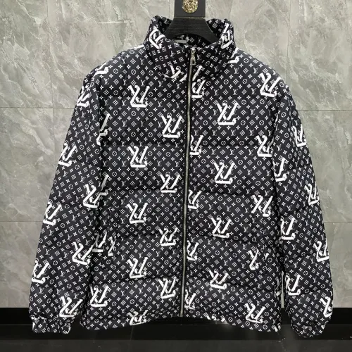 Louis Vuitton Design Mens Womens Winter Windprood Down Jackets Keep Warm 90% White Duck Down