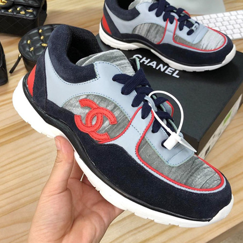Chanel Mens Shoes Sneakers Luxury Brand Sports Shoes Breathable Design with Original Box