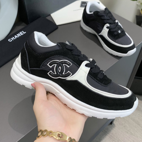 Chanel Mens Shoes Sneakers Luxury Brand Sports Shoes Breathable Design with Original Box
