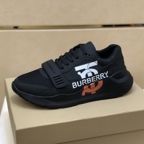 Burberry Mens Shoes Sneakers Fashion Type Luxury Brand Vintage Check Cotton Sneaker with Original Box