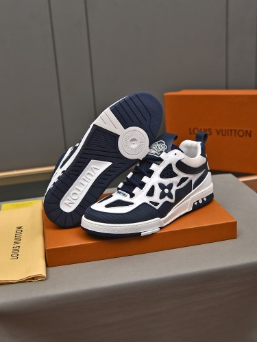 Louis Vuitton Men Shoes Fashion Sneakers Design Luxury Brand LV TRAINER SNEAKER with Original Box