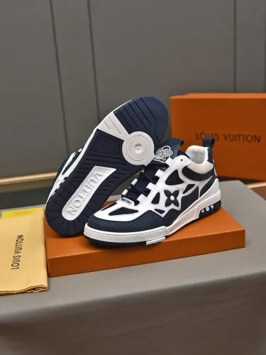 Louis Vuitton Men Shoes Fashion Sneakers Design Luxury Brand LV TRAINER SNEAKER with Original Box