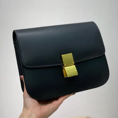 Celine Womens Bag MEDIUM CLASSIC BAG IN BOX CALFSKIN