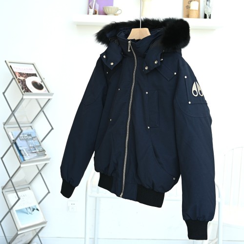 Moose Knuckles Design Mens Womens Winter Windprood Down Jackets Keep Warm 90% White Duck Down