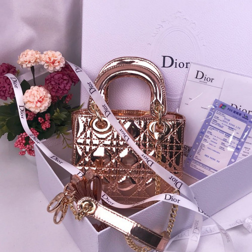 Dior Womens Bags Handbags Luxury Fashion LADY DIOR D-LITE BAG with Original Box