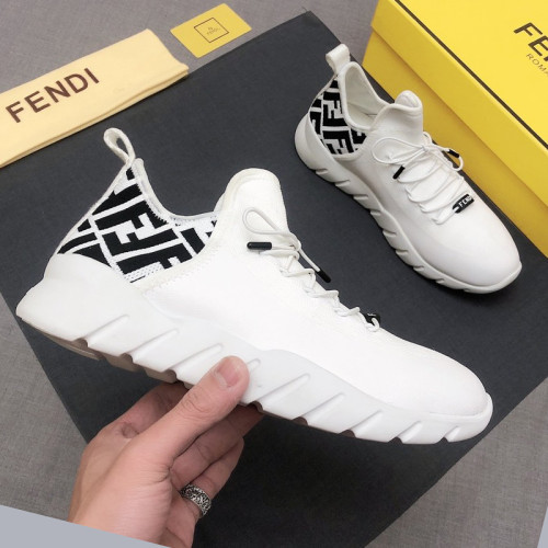 Fendi Mens Shoes Fashion Sneakers Luxury Brand Casual Shoes for Men with Original Box