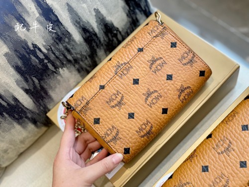MCM Women Bags Messenger Chain Bags Clutches Wallets Luxury Brand with Original Box