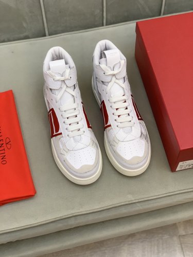 Valentino Men Shoes Fashion Design Luxury Brand Gumboy Sneakers Boots with Original Box
