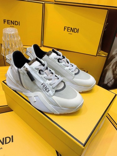 Fendi Mens Shoes Fashion Sneakers Luxury Brand Casual Fendi Flow Low-Top Sneakers Shoes for Men with Original Box