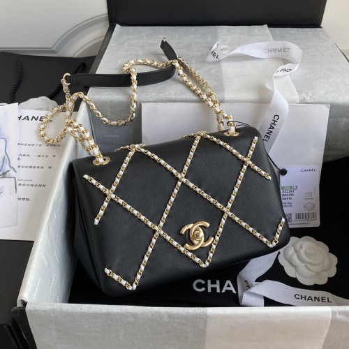 Chanel Womens Bags Crossbody Bag Classic Handbag CF Mini Luxury Brand with Original Box