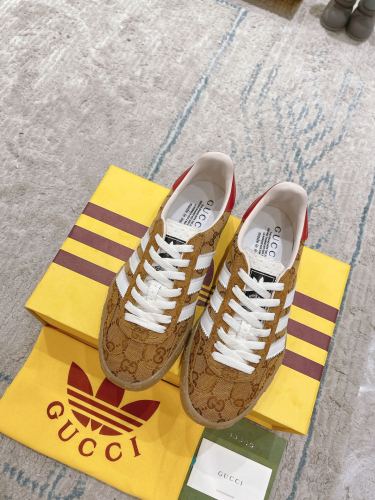 Gucci Adidas Gazelle Mens Shoes Sneakers Luxury Brand Men's GG sneaker with Original Box