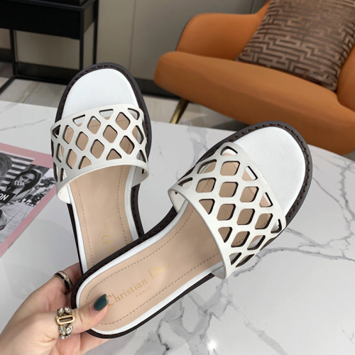 Dior Womens Shoes Slide Flat Sandals