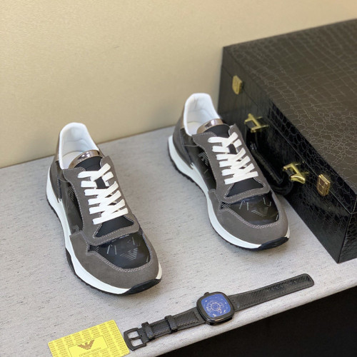 Armani Men Shoes Sneakers Fashion Design Luxury Brand Design