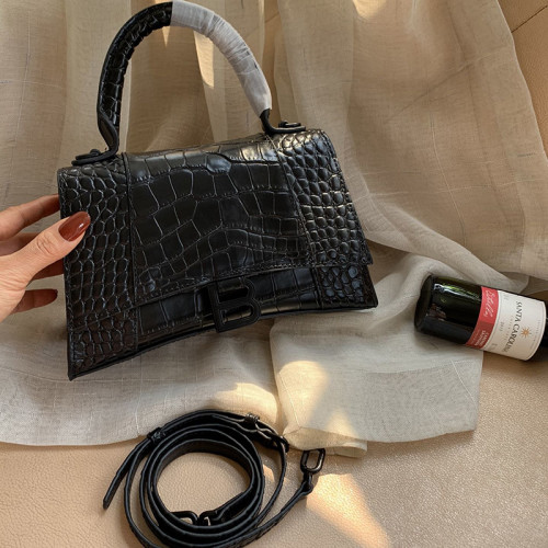 Balenciag Womens Bags Hourglass Medium Top Handle Bag
