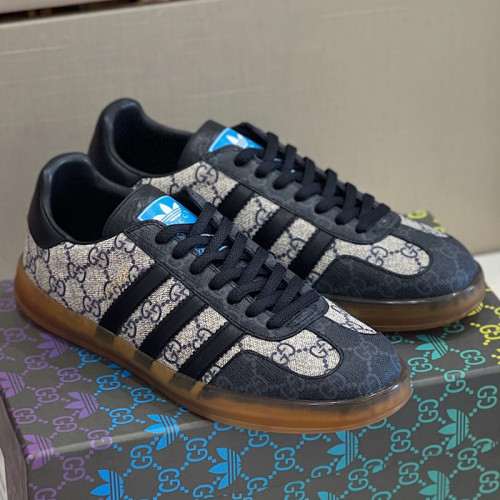 Gucci Adidas Gazelle Mens Shoes Sneakers Luxury Brand Men's GG sneaker with Original Box