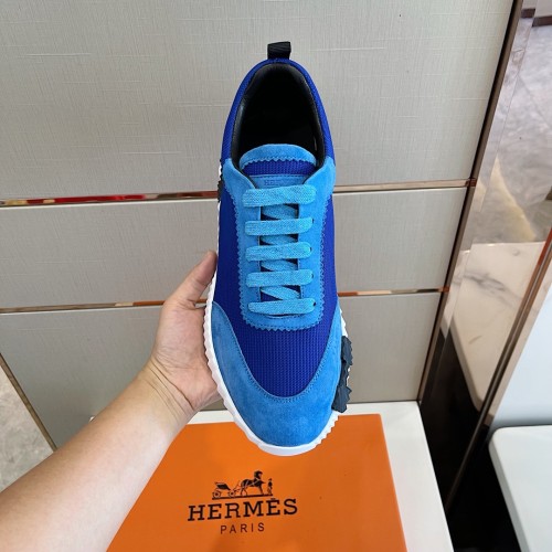 Hermes Mens Casual Shoes Fashion Sneakers Luxury Brand with Original Box