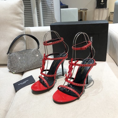 Saint Laurent YSL Womens Shoes Sandals High Heel 10.5cm