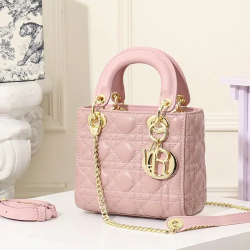 Dior Womens Bags Handbags Luxury Fashion LADY DIOR D-LITE BAG with Original Box
