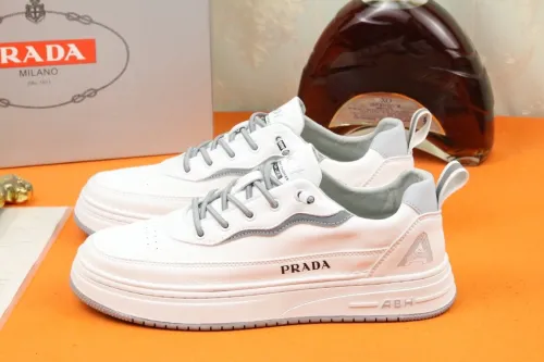 Prada Mens Shoes Sneakers Casual Shoes for Men Luxury Brand Breathable Fashion Sneakers with Original Box