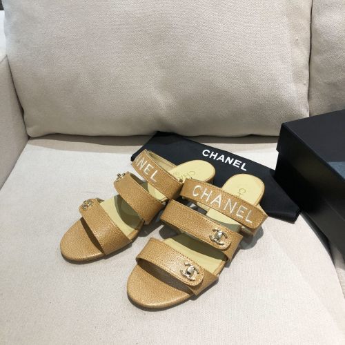 Chanel Womens Shoes Flat Mules