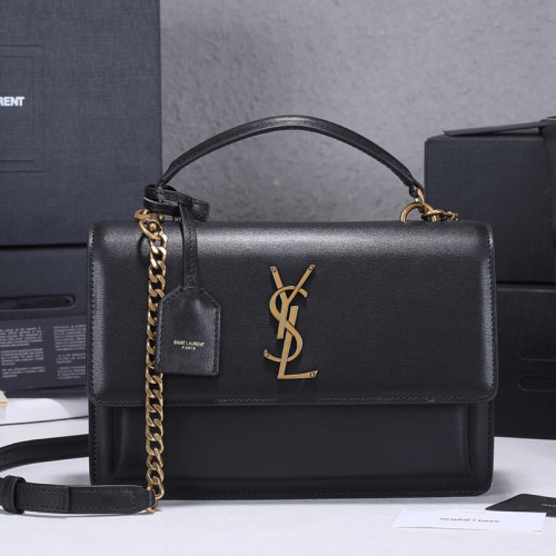 Saint Laurent YSL Womens Bag Designer Luxury Brand Women Shoulder Messenger Bags with Original Box SUNSET MEDIUM IN SMOOTH LEATHER