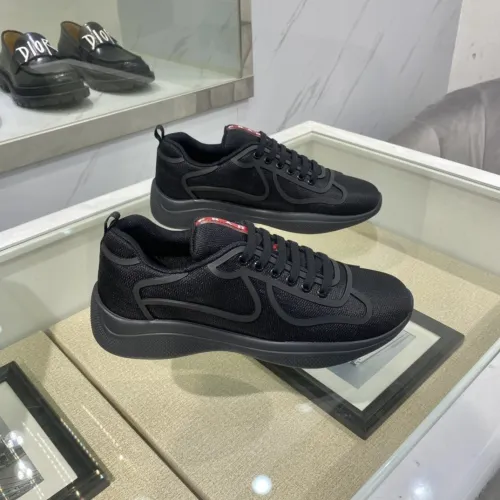 Prada Mens Shoes Sneakers Casual Shoes for Men Luxury Brand White Prada PRAX 1 sneakers with Original Box 4E3576_3LFV_F0009