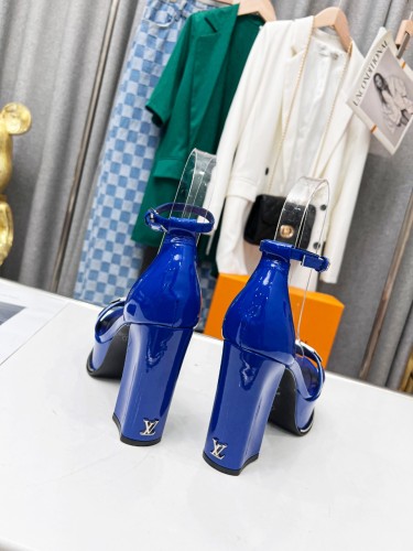Louis Vuitton Women Shoes Sandals Fashion Summer Luxury Brand PODIUM PLATFORM SANDAL with Original Box Womens Sandals
