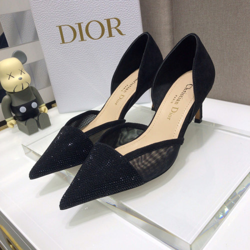 Dior Womens Shoes Breathable Fashion Pump High Heels 7CM