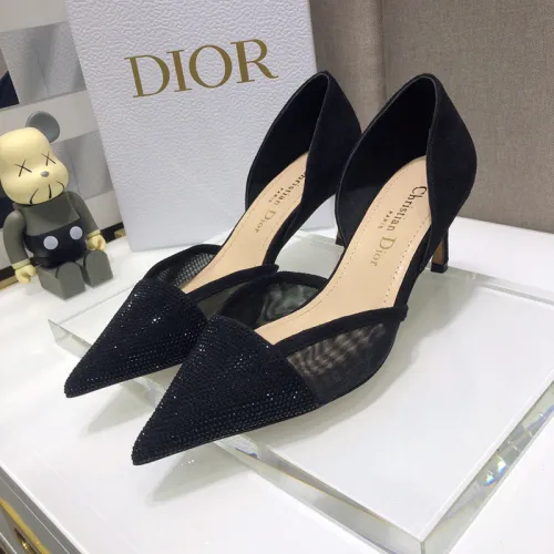 Dior Womens Shoes Breathable Fashion Pump High Heels 7CM