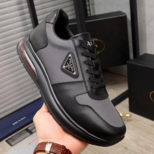 Prada Mens Shoes Sneakers Casual Shoes for Men Luxury Brand Breathable Fashion Sneakers with Original Box