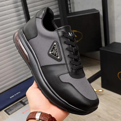 Prada Mens Shoes Sneakers Casual Shoes for Men Luxury Brand Breathable Fashion Sneakers with Original Box