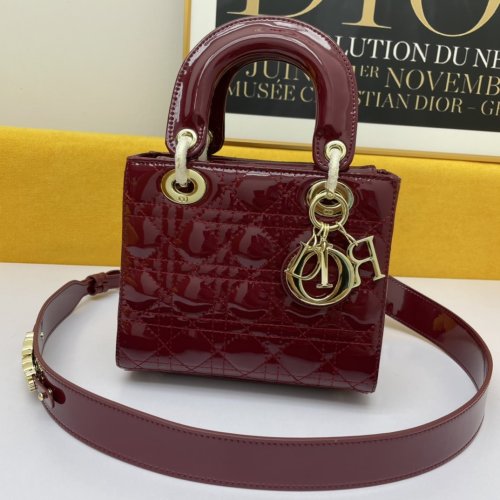 Dior Womens Bags Handbags Luxury Fashion LADY DIOR D-LITE BAG with Original Box