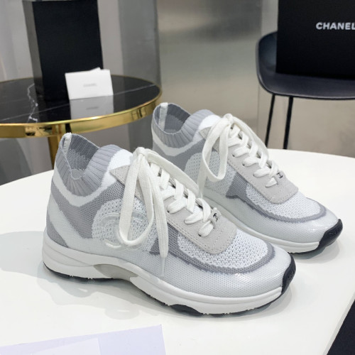 Chanel Mens Shoes Sneakers Luxury Brand Sports Shoes Breathable Design with Original Box