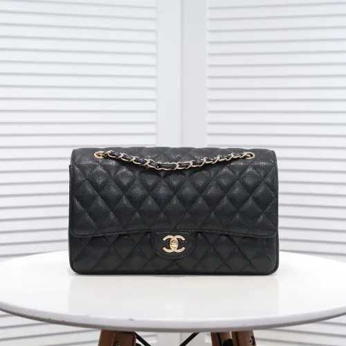 Chanel Womens Bags Crossbody Bag Large Classic Handbag