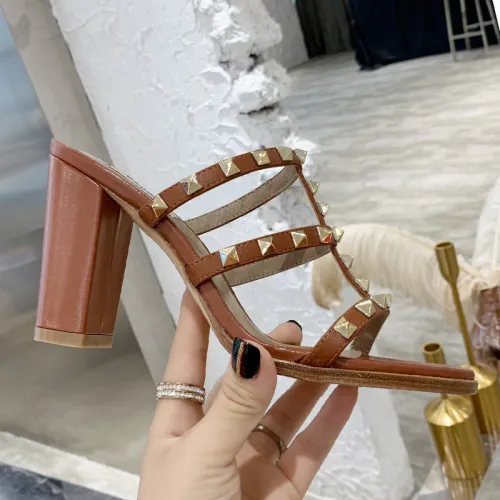 Valentino Women Shoes Mule Flip Flop Sandals ROMAN STUD SLIDE SANDAL IN QUILTED NAPPA with Original Box Luxury Brand