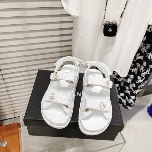 Chanel Womens Shoes Sandals Slippers Luxury Brand Design with Original Box