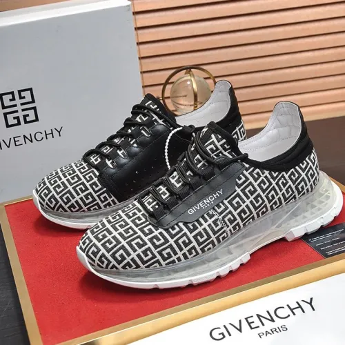 Givenchy Men Shoes Fashion Type Luxury Brand GIVENCHY SNEAKERS IN LEATHER WITH LATEX BAND with Original Box