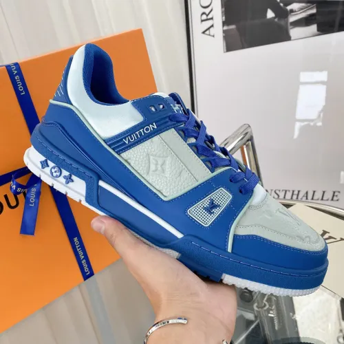 Louis Vuitton Men Shoes Fashion Sneakers Design Luxury Brand LV TRAINER SNEAKER with Original Box 1A9JI9