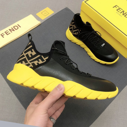 Fendi Mens Shoes Fashion Sneakers Luxury Brand Casual Shoes for Men with Original Box