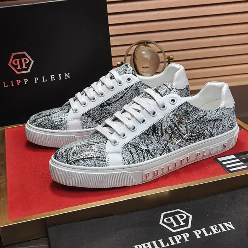 Philipp Plein Men Shoes Sneakers Low Top Sneaker Fashion Design Luxury Brand with Original Box