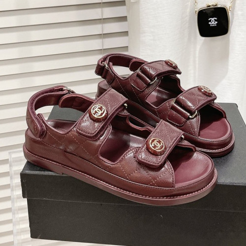 Chanel Womens Shoes Sandals Slippers Luxury Brand Design with Original Box