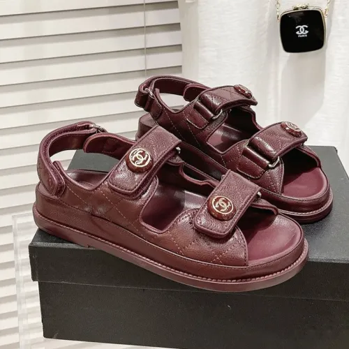 Chanel Womens Shoes Sandals Slippers Luxury Brand Design with Original Box