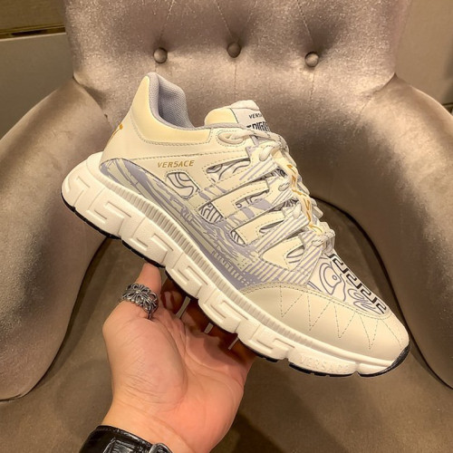 Versace Men Shoes Fashion Design Luxury Brand TRIGRECA SNEAKERS