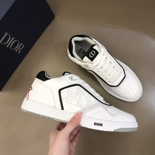 Dior Men Shoes Sneakers Luxury B27 Sneaker Fashion Sneakers Lace-Up with Original Box