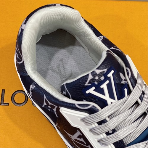 Louis Vuitton Men Shoes Fashion Sneakers Design Luxury Brand LV TRAINER SNEAKER with Original Box 1A9ZC2