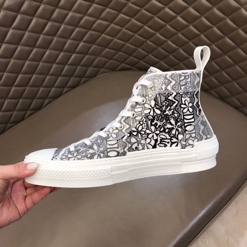 Dior Womens Mens Shoes Sneakers Luxury Brand Unisex Design B23 High-Top Sneaker with Box