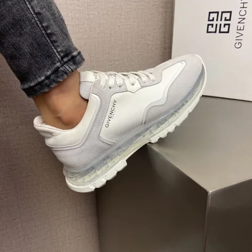 Givenchy Men Shoes Fashion Type Luxury Brand GIVENCHY SNEAKERS IN LEATHER WITH LATEX BAND with Original Box