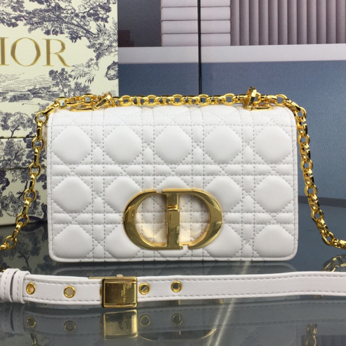 Dior Womens Bags Crossbody Bag LARGE DIOR CARO BAG Luxury Brand Cannage Calfskin with Original Box